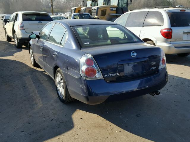 1N4AL11D86N382282 - 2006 NISSAN ALTIMA S BLUE photo 3