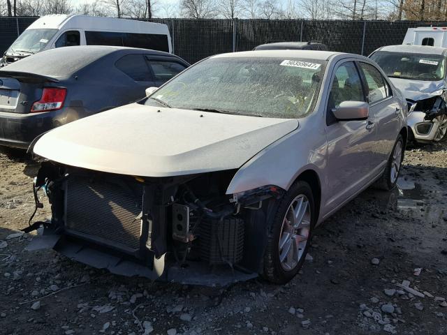 3FAHP0JA7AR315701 - 2010 FORD FUSION SEL GOLD photo 2