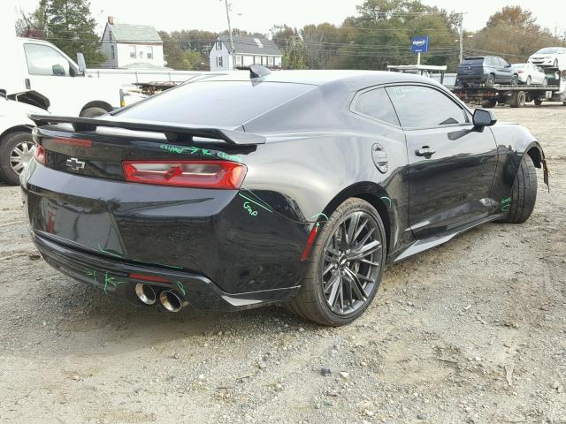 1G1FK1R63J0137848 - 2018 CHEVROLET CAMARO ZL1 黑色 照片 4