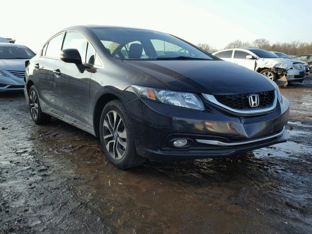 19XFB2F93DE260931 - 2013 HONDA CIVIC EXL 黑色 照片 1