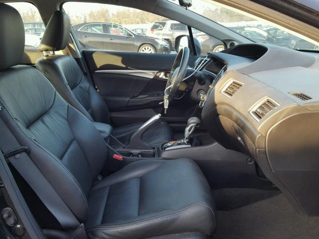 19XFB2F93DE260931 - 2013 HONDA CIVIC EXL 黑色 照片 5