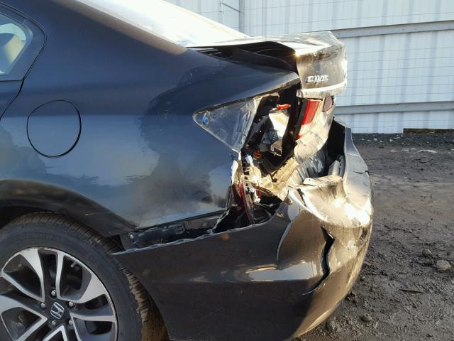 19XFB2F93DE260931 - 2013 HONDA CIVIC EXL 黑色 照片 9