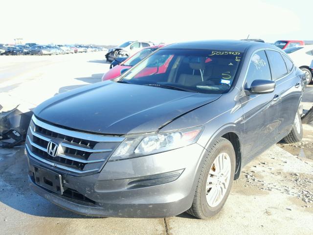 5J6TF3H50CL005418 - 2012 HONDA CROSSTOUR GRAY photo 2