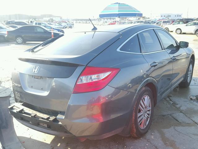 5J6TF3H50CL005418 - 2012 HONDA CROSSTOUR GRAY photo 4