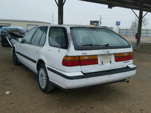 1HGCB9854PA005753 - 1993 HONDA ACCORD LX WHITE photo 3