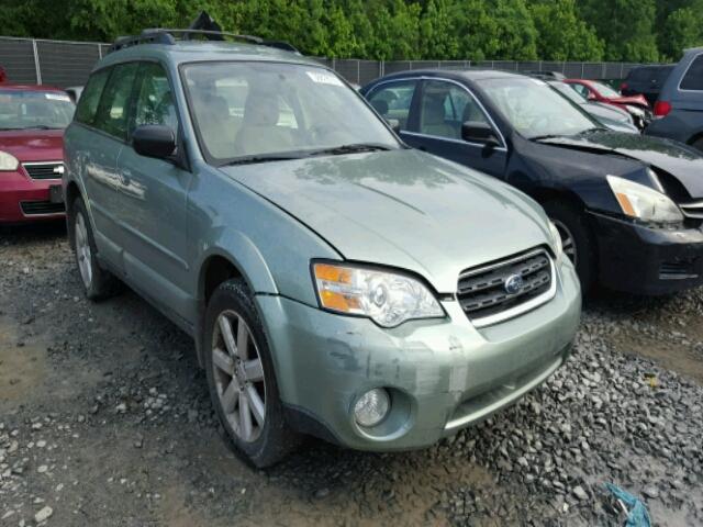 4S4BP61C767345442 - 2006 SUBARU LEGACY OUT GRAY photo 1