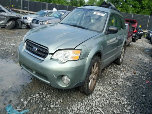 4S4BP61C767345442 - 2006 SUBARU LEGACY OUT GRAY photo 2