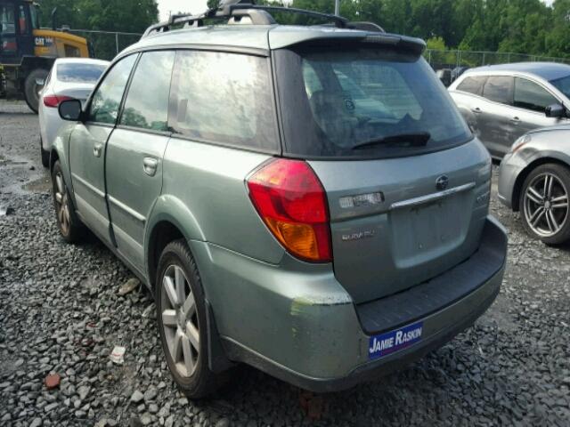 4S4BP61C767345442 - 2006 SUBARU LEGACY OUT GRAY photo 3