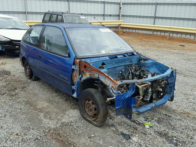 2C1MR2468N6706971 - 1992 GEO METRO BASE BLUE photo 1