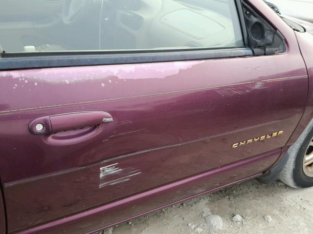 1C3EJ56H3WN241368 - 1998 CHRYSLER CIRRUS LXI PURPLE photo 9