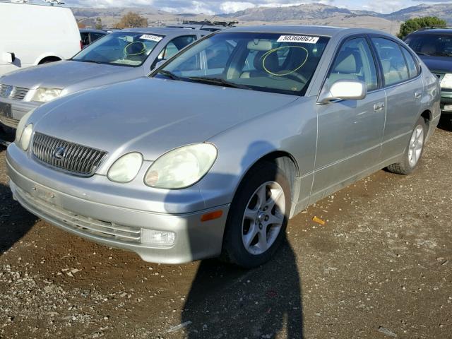 JT8BD69S410133235 - 2001 LEXUS GS 300 SILVER photo 2