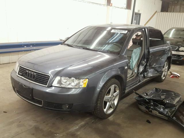 WAULC68E55A117773 - 2005 AUDI A4 1.8T QU GRAY photo 2