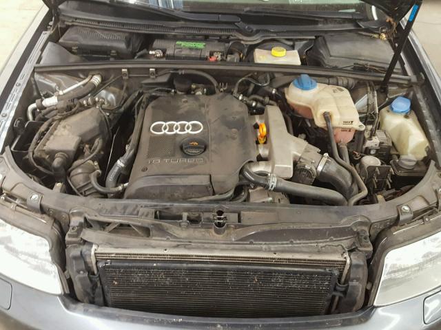 WAULC68E55A117773 - 2005 AUDI A4 1.8T QU GRAY photo 7