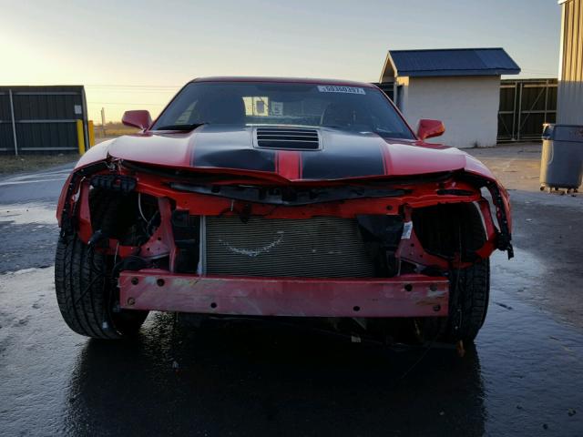 2G1FK1EJXF9217347 - 2015 CHEVROLET CAMARO 2SS RED photo 10