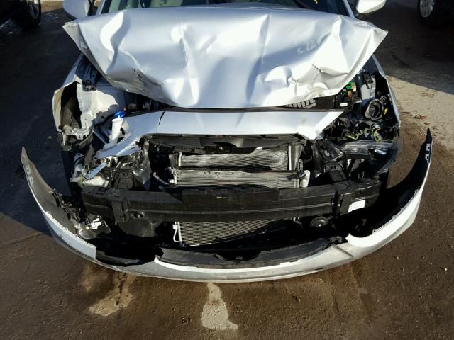 KMHCT4AE9FU866637 - 2015 HYUNDAI ACCENT GLS SILVER photo 7