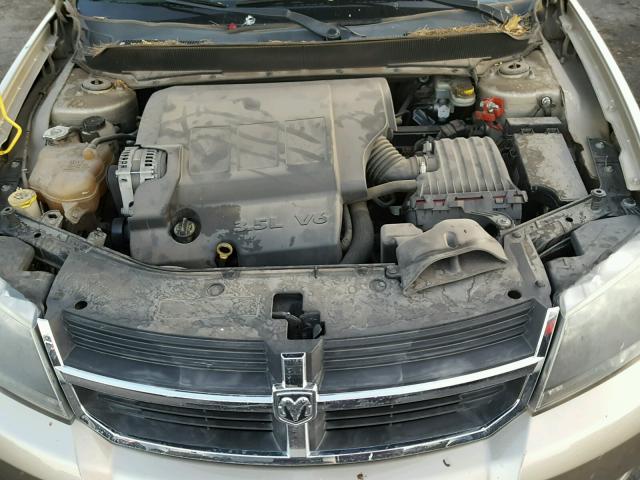 1B3LC76M48N213587 - 2008 DODGE AVENGER R/ TAN photo 7