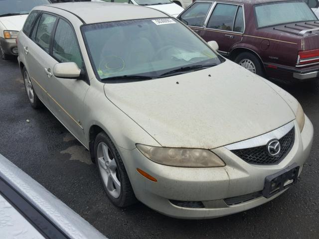 1YVFP82D645N75355 - 2004 MAZDA 6 S GRAY photo 1