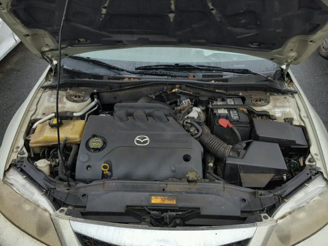 1YVFP82D645N75355 - 2004 MAZDA 6 S GRAY photo 7