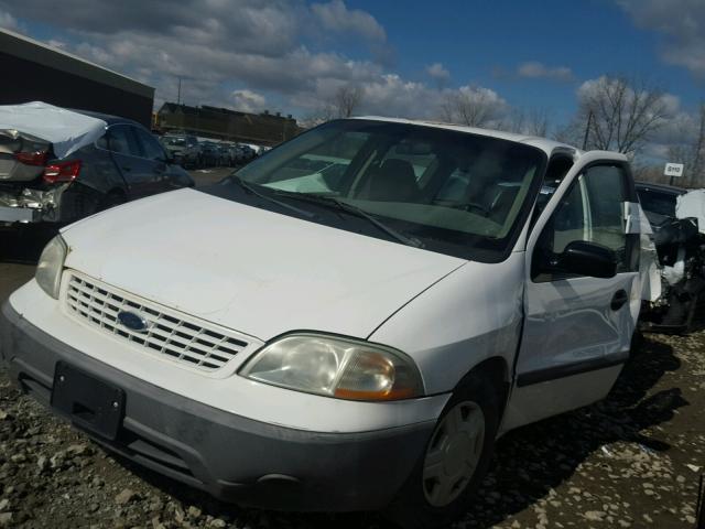 2FTZA54482BB12481 - 2002 FORD WINDSTAR WHITE photo 2