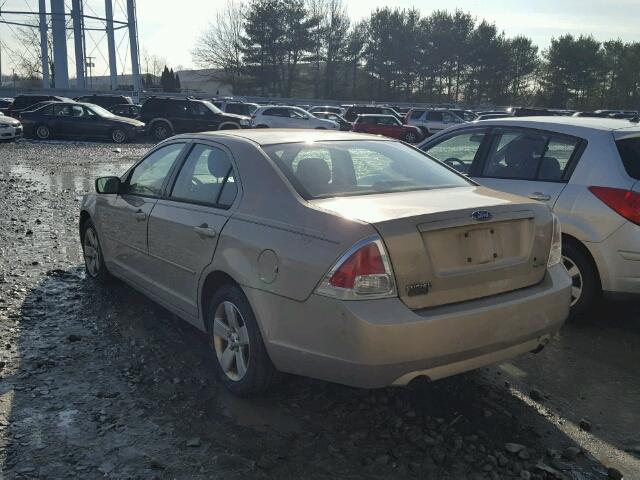 3FAHP07196R207269 - 2006 FORD FUSION SE BEIGE photo 3