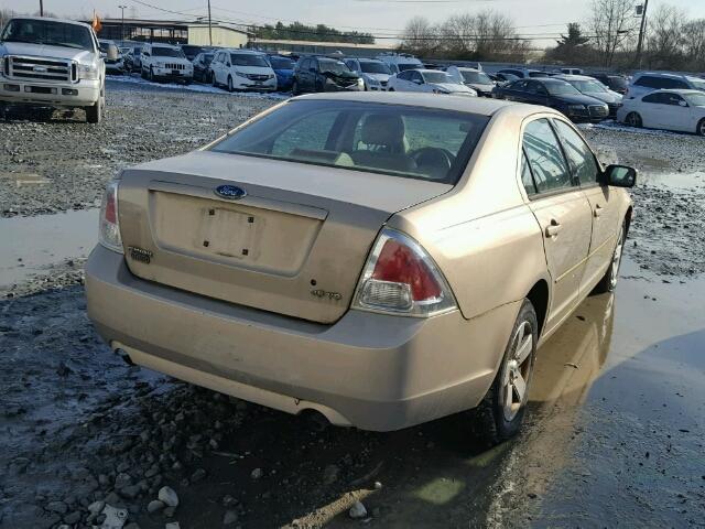 3FAHP07196R207269 - 2006 FORD FUSION SE BEIGE photo 4