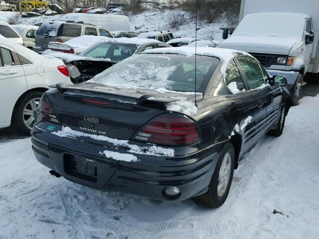 1G2NE12T5XM799978 - 1999 PONTIAC GRAND AM S BLACK photo 4