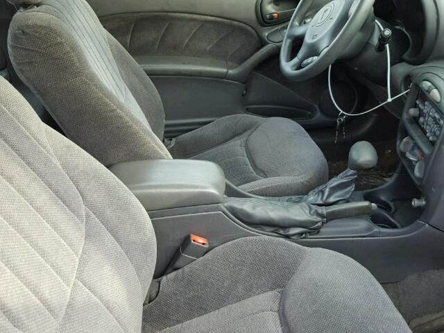 1G2NE12T5XM799978 - 1999 PONTIAC GRAND AM S 黑色 照片 5