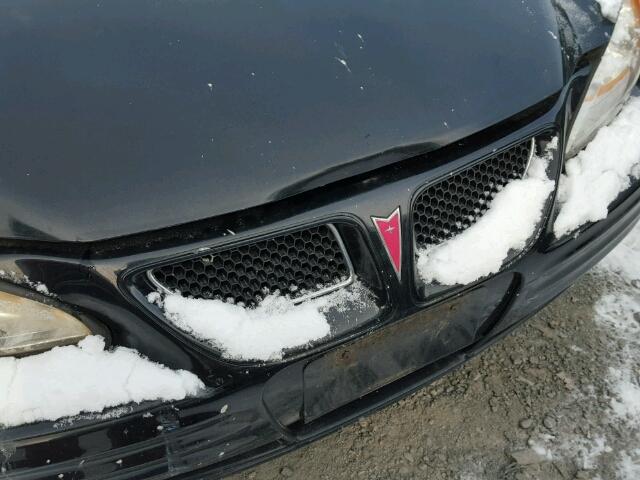 1G2NE12T5XM799978 - 1999 PONTIAC GRAND AM S 黑色 照片 9