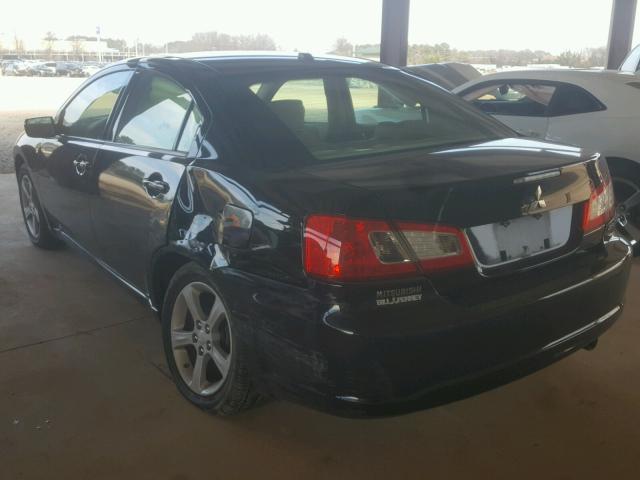 4A3AB56F39E029738 - 2009 MITSUBISHI GALANT ES BLACK photo 3