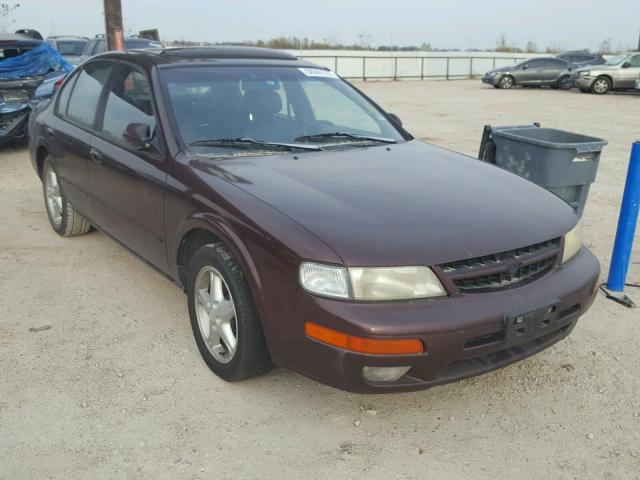 JN1CA21D7VT220185 - 1997 NISSAN MAXIMA GLE BURGUNDY photo 1