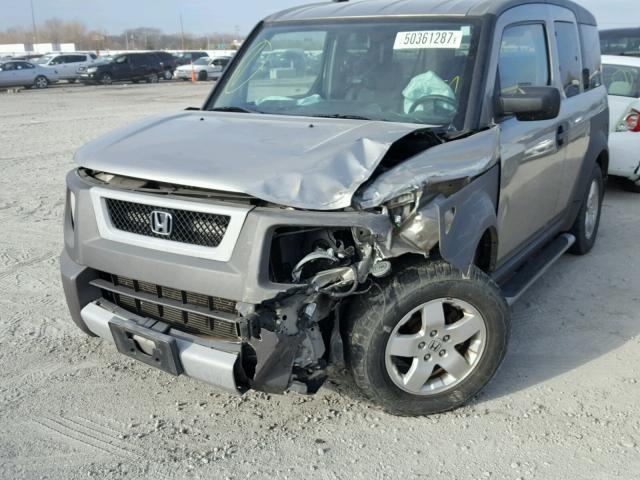 5J6YH28573L009993 - 2003 HONDA ELEMENT EX SILVER photo 2