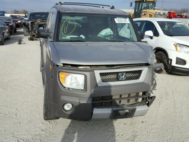 5J6YH28573L009993 - 2003 HONDA ELEMENT EX SILVER photo 9