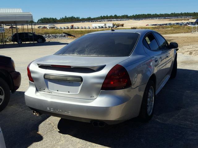 2G2WR554X61198189 - 2006 PONTIAC GRAND PRIX Արծաթագույն լուսանկար 4