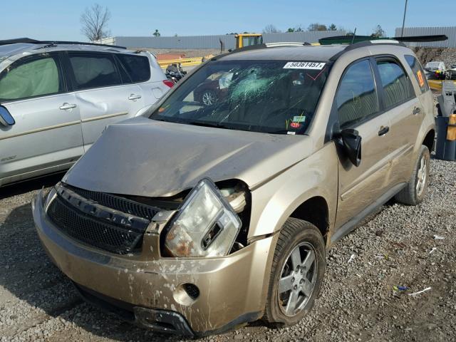 2CNDL23F386307830 - 2008 CHEVROLET EQUINOX LS GOLD photo 2