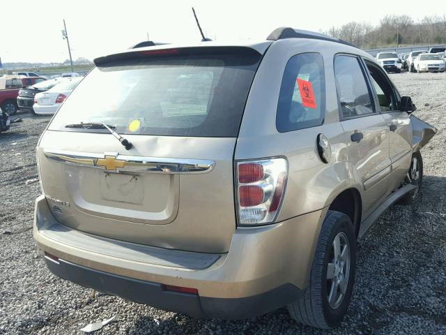 2CNDL23F386307830 - 2008 CHEVROLET EQUINOX LS GOLD photo 4