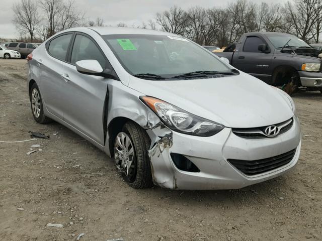 5NPDH4AE2DH161020 - 2013 HYUNDAI ELANTRA GL SILVER photo 1