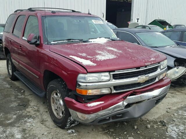 1GNEK13Z94J104199 - 2004 CHEVROLET TAHOE K150 BURGUNDY photo 1