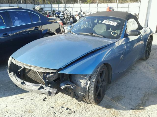 4USBT33463LS43888 - 2003 BMW Z4 2.5 BLUE photo 2