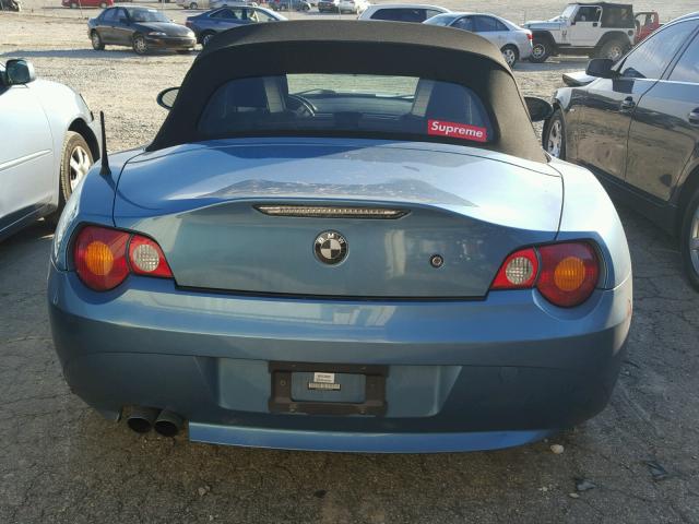 4USBT33463LS43888 - 2003 BMW Z4 2.5 BLUE photo 6