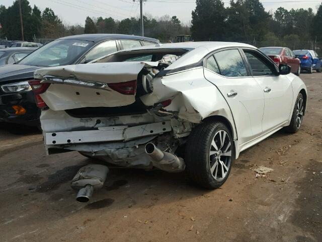 1N4AA6AP1GC447273 - 2016 NISSAN MAXIMA 3.5 WHITE photo 4