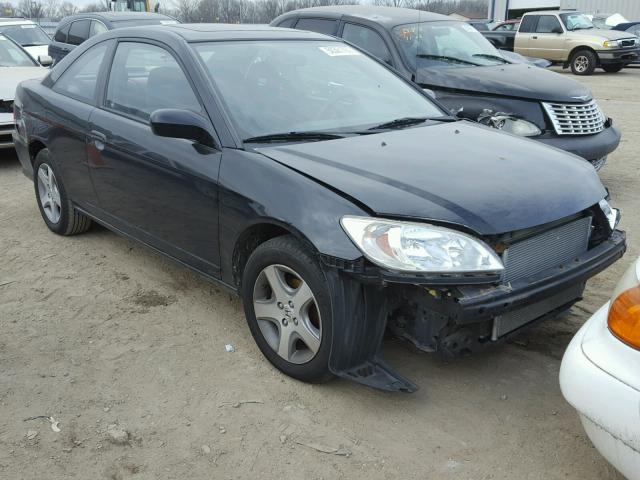 1HGEM229X4L085145 - 2004 HONDA CIVIC EX შავი ფოტო 1