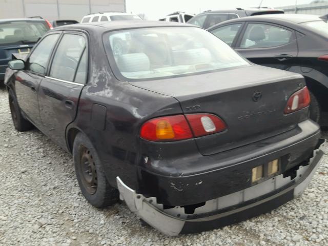 1NXBR12E8XZ260478 - 1999 TOYOTA COROLLA VE BLACK photo 3