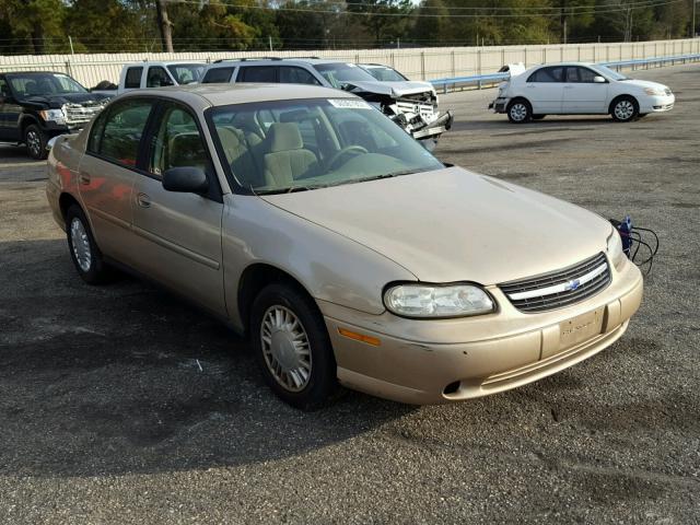 1G1ND52J43M500035 - 2003 CHEVROLET MALIBU GOLD photo 1