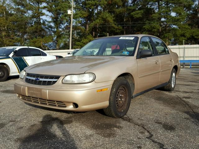 1G1ND52J43M500035 - 2003 CHEVROLET MALIBU GOLD photo 2