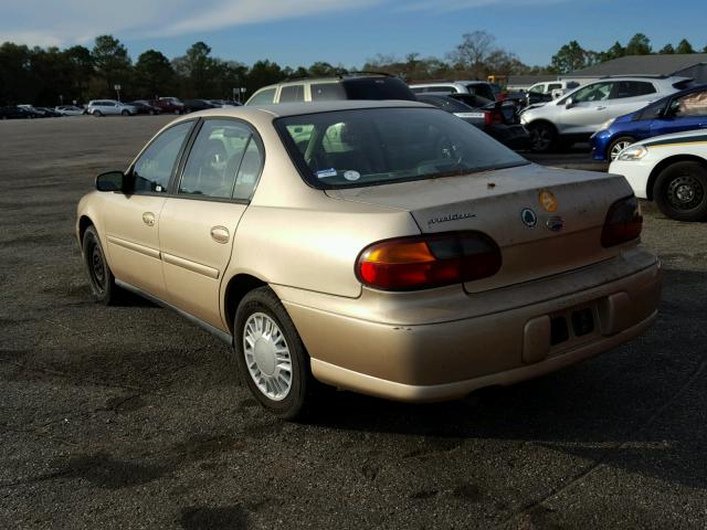 1G1ND52J43M500035 - 2003 CHEVROLET MALIBU GOLD photo 3