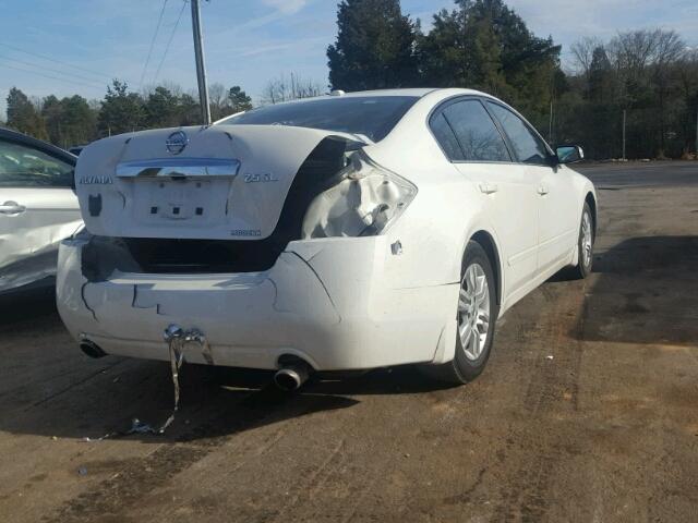 1N4AL2APXAN428171 - 2010 NISSAN ALTIMA BAS WHITE photo 4