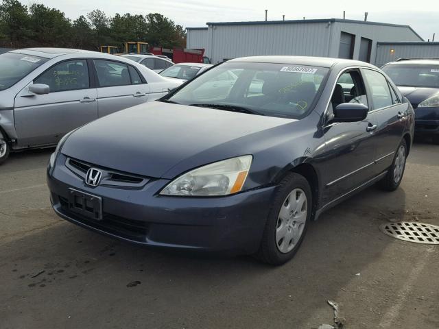 1HGCM66343A048137 - 2003 HONDA ACCORD LX GRAY photo 2