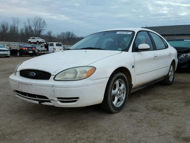 1FAFP55S64G124225 - 2004 FORD TAURUS SES WHITE photo 2