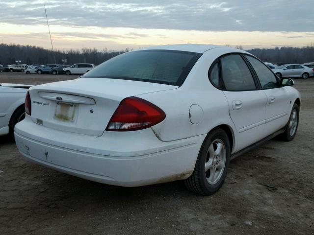 1FAFP55S64G124225 - 2004 FORD TAURUS SES WHITE photo 4