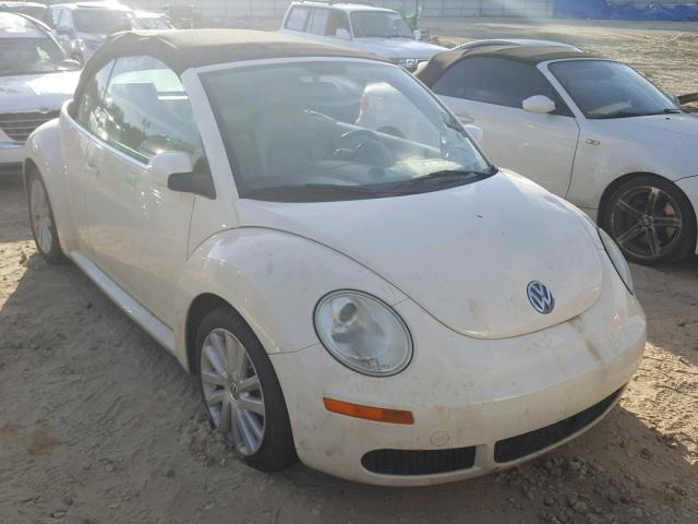 3VWRF31Y98M403251 - 2008 VOLKSWAGEN NEW BEETLE კრემისფერი ფოტო 1